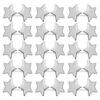 200pcs Mini Star Brads for DIY Craft Projects and School Bags