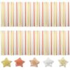 200pcs Origami Star Paper Strips for Crafts and Card Making Golden