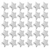 200pcs Star Paper Fasteners for DIY Crafts Iron Silver Two Prong