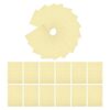 200pcs Yellow Gridded Calligraphy Practice Paper Set for Beginners