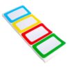 200 Sheet Name Tags Stickers, 4 Colors Self-Adhesive Labels