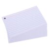 200 Sheets Ruled Index Cards White Paper Flash for Study Notes