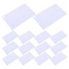 200 Sheets White Ruled Index Cards with Hole, 3x5 Inch Paper