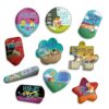 2025 iRead Library Young Readers Summer Program “Level Up at Your Library” Brag Tag Reading Incentives Pack, Artwork by OGE Mora: 100 Brag Tags (10 Tags per Design)