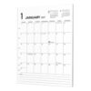 2026-2027 Magnetic Fridge Calendar 35cm 18 Month Dry Erase Planner