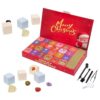 2026 Christmas Advent Calendar Gem Digging Kit with 24 Real Gemstone Stone