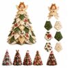 2026 New 3D DIY Quilted Christmas Tree Kit, Tabletop Sewing Craft，Angel
