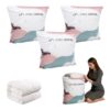 2026 New Space Bags No-Pump Vacuum Storage | Reusable Vacuum Seal Storage Bags