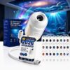 2026 Upgraded Hd Smart Dynamic 5D Holographic Night Light Projector with 24 Films, Plug and Play HD Star Projector, 360° Adjustable Galaxy and Ocean Star Projector, USB Powered (24 Projection Films)