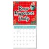 2027 Calendar - Coffee Thick Paper, Monthly Weekly Daily, Time Management
