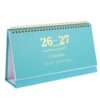 2027 Monthly Standing Flip Planner Blue Desk Calendar