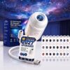 2027 Upgraded Hd Smart Dynamic 5d Holographic Night Light Projector - Plug and Play Hd Star Projector - 360° AdjustableHd Galaxy and Ocean Projectorfor Bedroom Ceiling