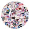 206Pcs Ballet Dance Stickers Pack,Vinyl Waterproof Sticker Decals for Water Bottle,Laptop,Phone,Skateboard,Scrapbooking,Bumper Decor for Fans for Party Supply