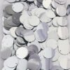20 mm Flat Round Sequins for Crafts,Silver