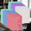 20 Pack 11-Hole Universal Binder Index Dividers with Hook and Loop Closure