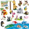 20 Pack Party Favors for Kids Zoo Building Set for Boys Girls Age 6-12