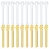 20 Pcs Acrylic Cakesicle Sticks, Reusable Mini Mirror Ice Cream Sticks for Ice Cream, Ice Pop, Cake Pop, DIY Crafts (10Pcs Gold Rabbit Shape + 10Pcs Silver Cat Print)