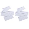 20pcs Budget Cards Blue Paper Sheets for Expense Tracking