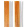 20pcs Colored Hot Melt Glue Sticks for DIY Arts and Crafts Projects