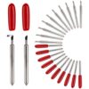 20PCS Fine Point Blade Compatible with Cricut Maker 3/Maker/Explore 3/Air 2