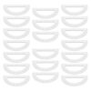 20pcs Geometry Protractor 180 Degree Semicircle Ps Measuring Tool