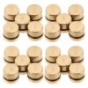 20pcs Golden Alloy Nail Art Spinner Shaft 3.7mm High-speed Bearing