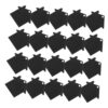 20pcs House Shape Aluminum Blank Label Plates for Engraving