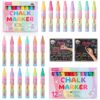 20pcs Liquid Chalk Markers Chalk Pens for Chalkboard Glass Windows 6mm 10mm