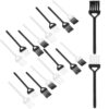 20pcs Mini Computer Brush Abs Plastic Keyboard Brush for Dust Removal
