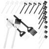 20pcs Mini Computer Cleaning Brush Set Abs Anti-Static Dust Remover