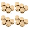 20pcs Nail Art Rotary Bearing 3.7mm Alloy Golden Spinner Shaft