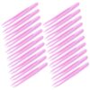 20pcs Plastic Bead Tweezers for Preschoolers Purple