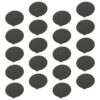 20 Pcs Plastic Hole Plug for Piggy Bank Box Bottom Cover
