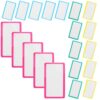 20pcs Reusable Dry Erase Labels Strong Adhesion for Pantry Kitchens