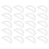 20pcs Semicircle 180 Degree Math Angle Protractor Ps Dual Scale