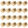 20pcs Spinning Nail Charms 3.7mm Alloy Rotary Bearing Spinner Shaft