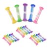 20pcs Tooth Sand Timer 3 Minute Plastic Hourglass for Brushing Teeth