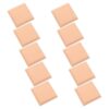 20pcs Unfinished Wooden Rectangle Display Base for Crafting and