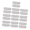 20Pieces Humorous Offices Sticker Stress Relief Supplies Modern Typography Designs for Desk Accessories and Files Desk Sticker