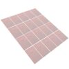 20 Sheets Acrylic Rhinestone Nail Stickers for Party Crafts, Red