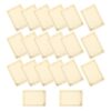 20 Sheets Blank Certificate 11.81x8.27 Inch Golden Paper