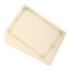 20 Sheets Blank Certificate Papers with Golden Decorative Border