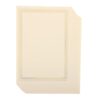 20 Sheets Blank Certificate Paper with Golden Decorative Border