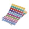 20 Sheets Colored Round Dot Stickers, 19mm Sheets, Paper Labels