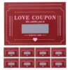20 Sheets Valentines Scratch off Cards Paper for Date Ideas
