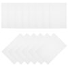 20 Sheets Waterproof Sticker Label Paper for Printer, White A4