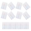 20 Sheets Waterproof Water Bottle Labels Self-Adhesive Name Tags