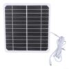 20W Solar Panel 5V USB for Security Camera Outdoor(USB)