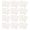 225pcs A5 6 Ring Binder Inserts Grid Paper Refill Pages White