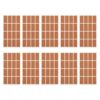 240pcs Cork Self Adhesive Label Stickers, Writable Waterproof Tags